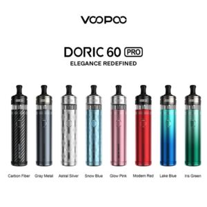 正版 VOOPOO Doric 60 Pro 多立克Pro 大小煙主機套裝 PNP-X 成品芯 空油倉